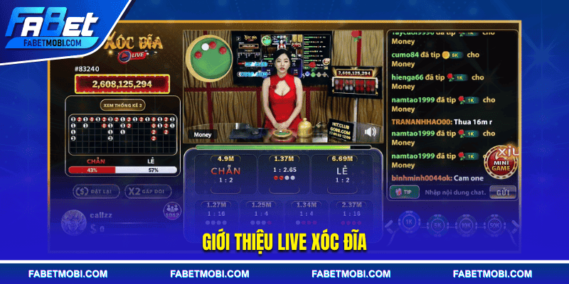 Giới thiệu live Xóc Đĩa