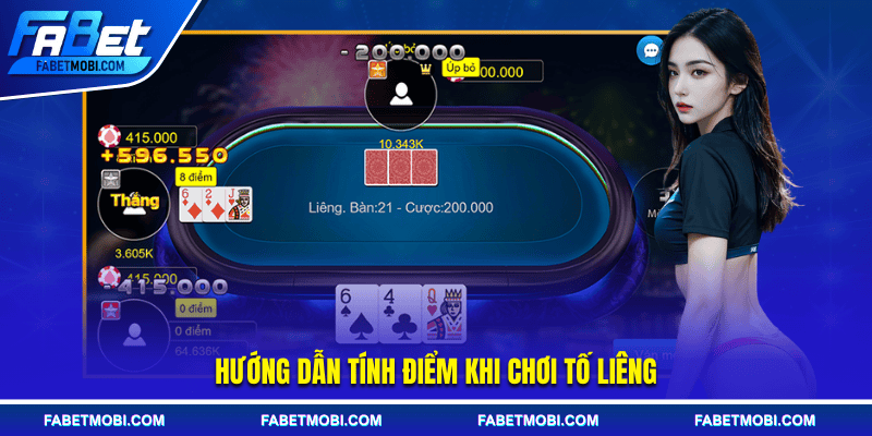 Hướng dẫn tính điểm khi chơi Tố Liêng